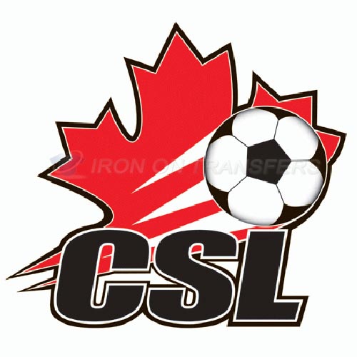 Canadian Soccer League Iron-on Stickers (Heat Transfers)NO.8274